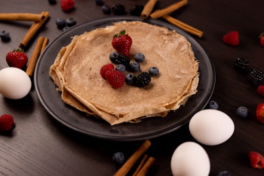 egg white protein crepes