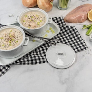 homemade chicken and rice soup