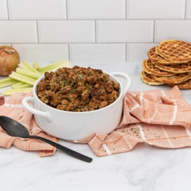 keto waffle stuffing